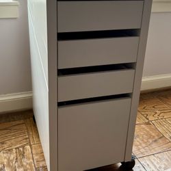 White Filing Cabinet