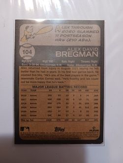 Alex Bregman #104,#68