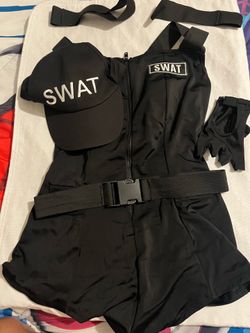 Women’s sexy SWAT  costume- small