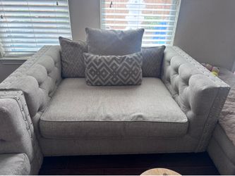 Sofa and love seat