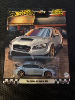 2023 Hot Wheels Premium 2016 SUBARU WRX STI 1/64 Diecast Boulevard