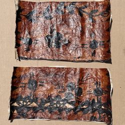 Tapa Cloth Coconut Paper Wall Art From Samoa 