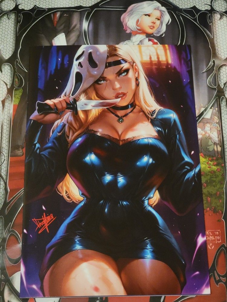 Artist Alley Comics - Multiverse Saga #1 - Ghostface (Book Cover) 🏜🐇🏜