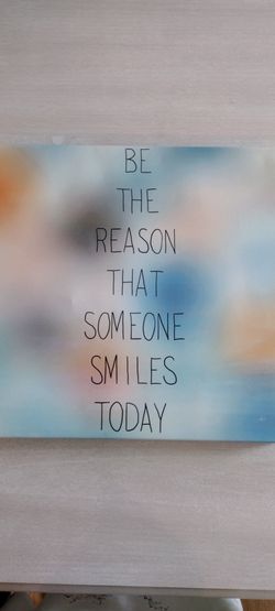 Canvas Picture-Be The Reason ..Smiles 