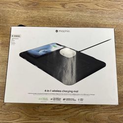 mophie 4-in-1 Wireless Charging Mat for Apple iPhone, AirPods & Watch,...