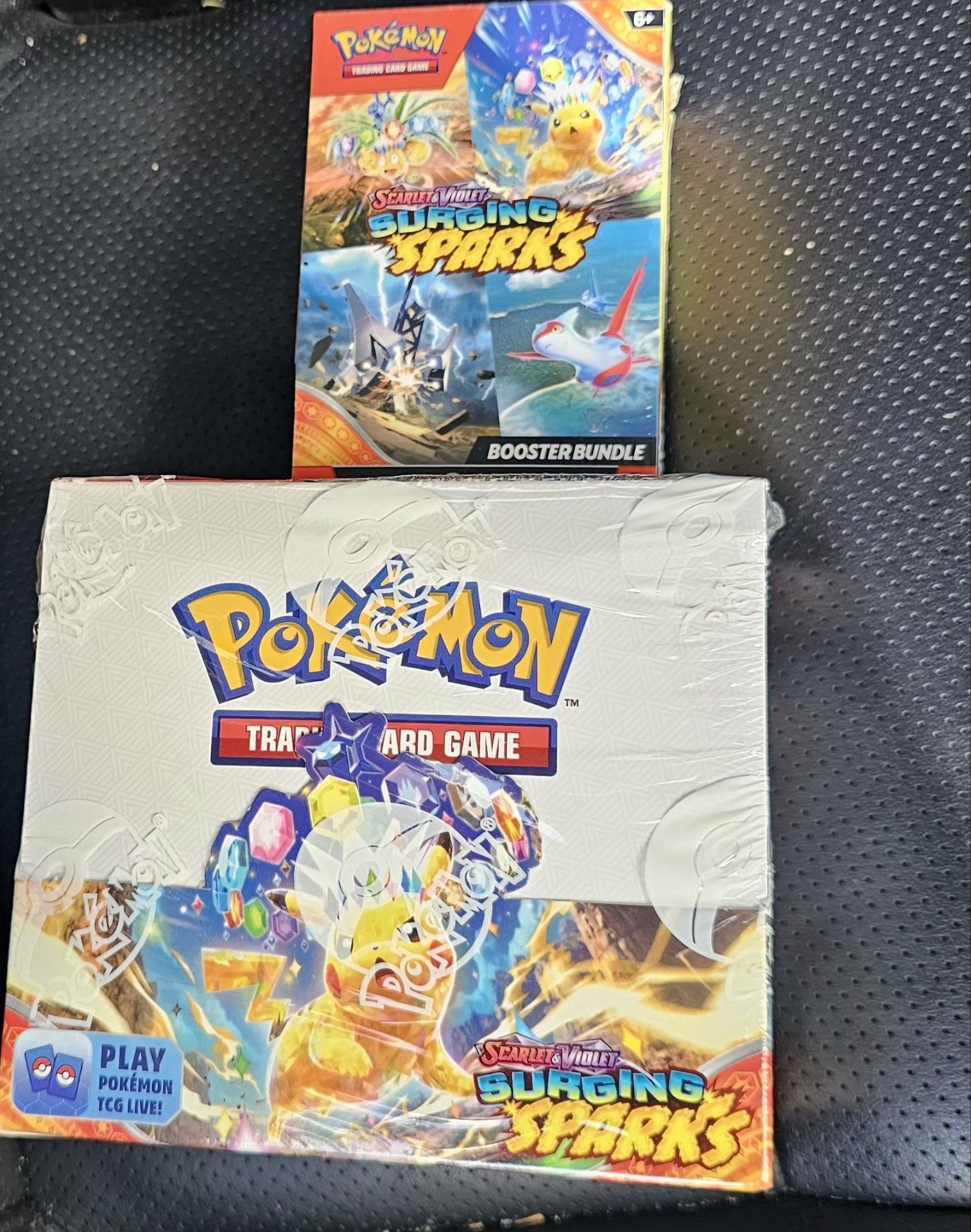 Pokemon Surging Sparks Package (Booster Box + Booster Bundle) Sealed