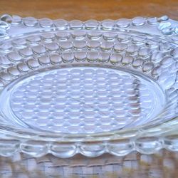 Bubble Glass/Crystal Dish