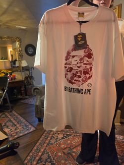 BAPE By Bathing Ape Camo Ape Head Tee