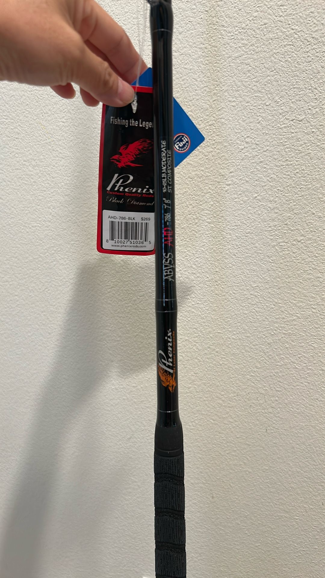Phenix Abyss HD 7’8” 10-25lb Conventional Casting Rod