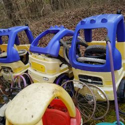 POWERED 12 VOLT KIDS 2-SEATER TRUCK, $100. EACH