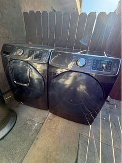 Samsung washer and dryer used
