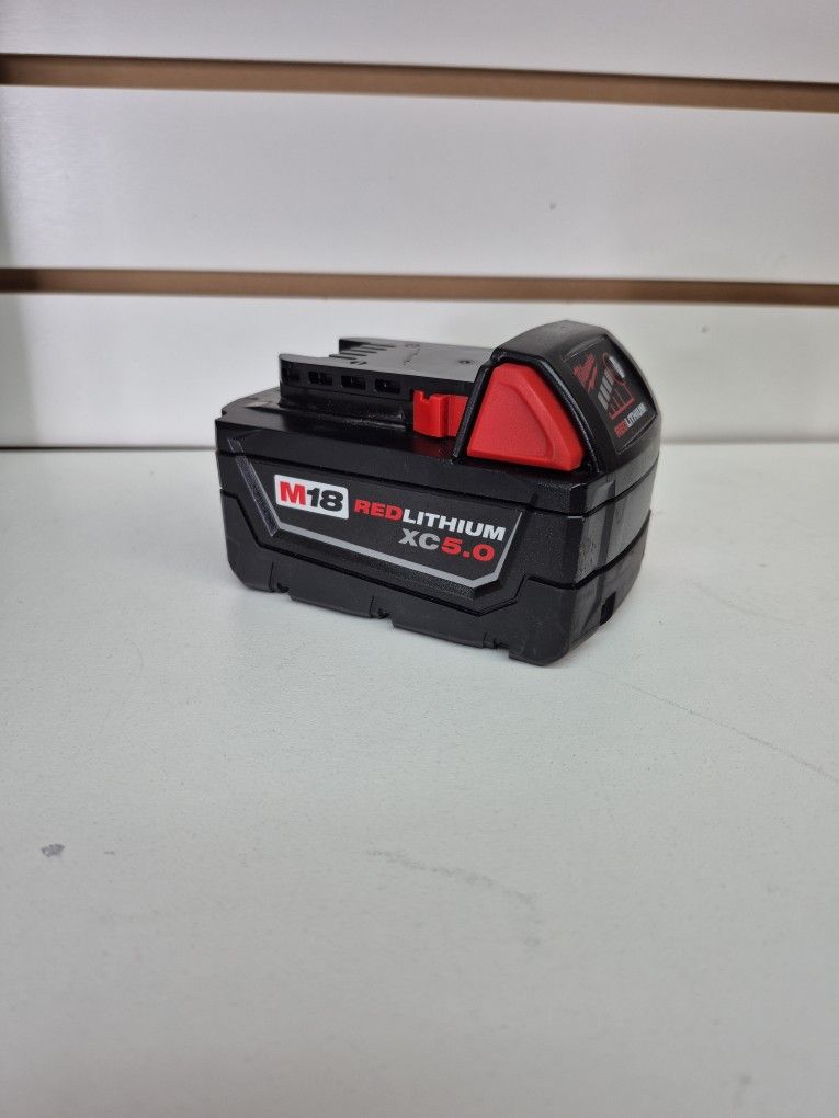 Milwaukee M18 Red Lithium XC 5.0 Battery