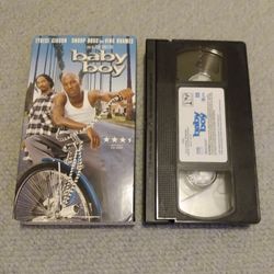 VINTAGE 2001 COLUMBIA PICTURES BABY BOY VHS VIDEO CASSETTE TAPE - DRAMA 