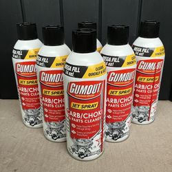 Gumout Carb/Choke & Parts Cleaner (6 Pack)