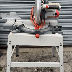 Compound Miter Saw On Stand