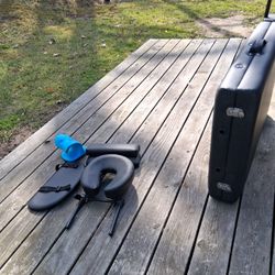 "PORTABLE MASSAGE TABLE " W Accessories 
