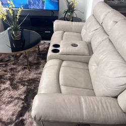 Loveseat, Sofa, Power Reclining 