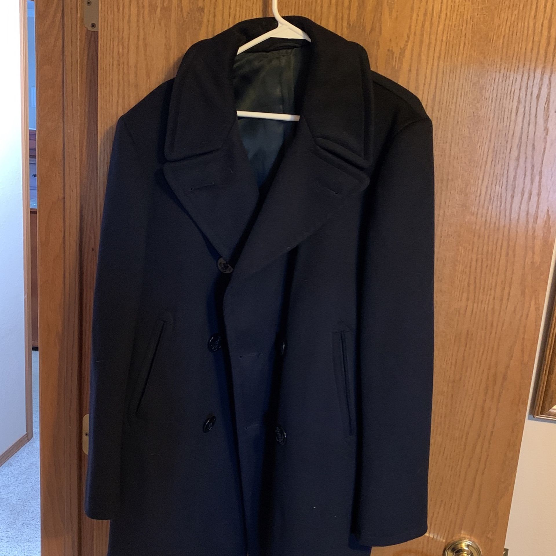 U S NAVY PEA COAT