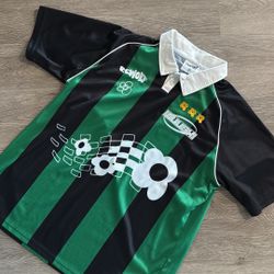 Black & Green Jersey Size Large