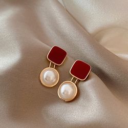 New Pearl Drop Dangle Earrings, Pick 2 Jewelry Free Shipping