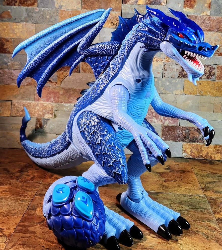 Advanture Force Himalaya Dragon With Remote Control • Dragons' Eyes Light Up , Roars , Wings Move , Eyes Light Up • Dragon Walks .