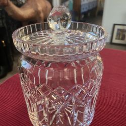 WATERFORD BISCUIT BARREL