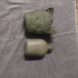 Real US Army Water Canteen 