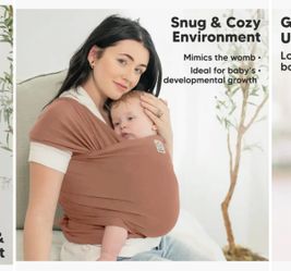 Baby Wrap Keababies Terracotta