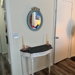 Vintage entryway table