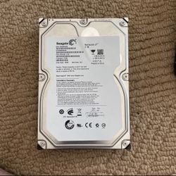2TB Seagate Barracuda HardDrive 