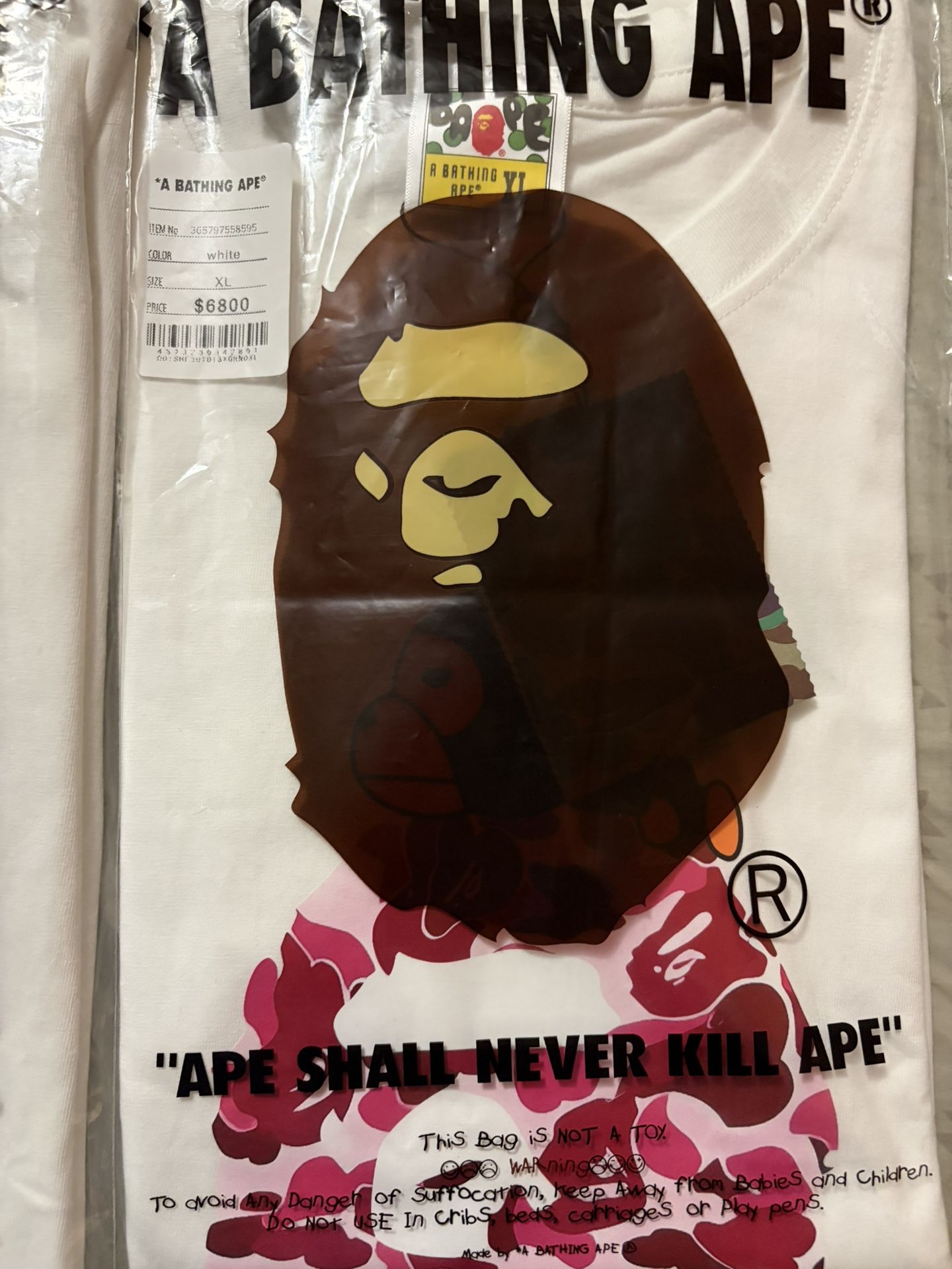 BAPE SHIRTS XL OBO 