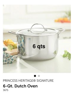 Princess Heritage Signature 6-Qt Dutch Oven