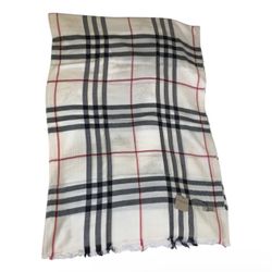 Burberry Ivory 1(contact info removed) Scarf/Wrap