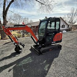 2 Ton 2025 Mini Excavator QNT50R 29HP zero hours! $9,950