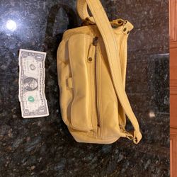 FOSSIL Munstard 100% LEATHER PURSE