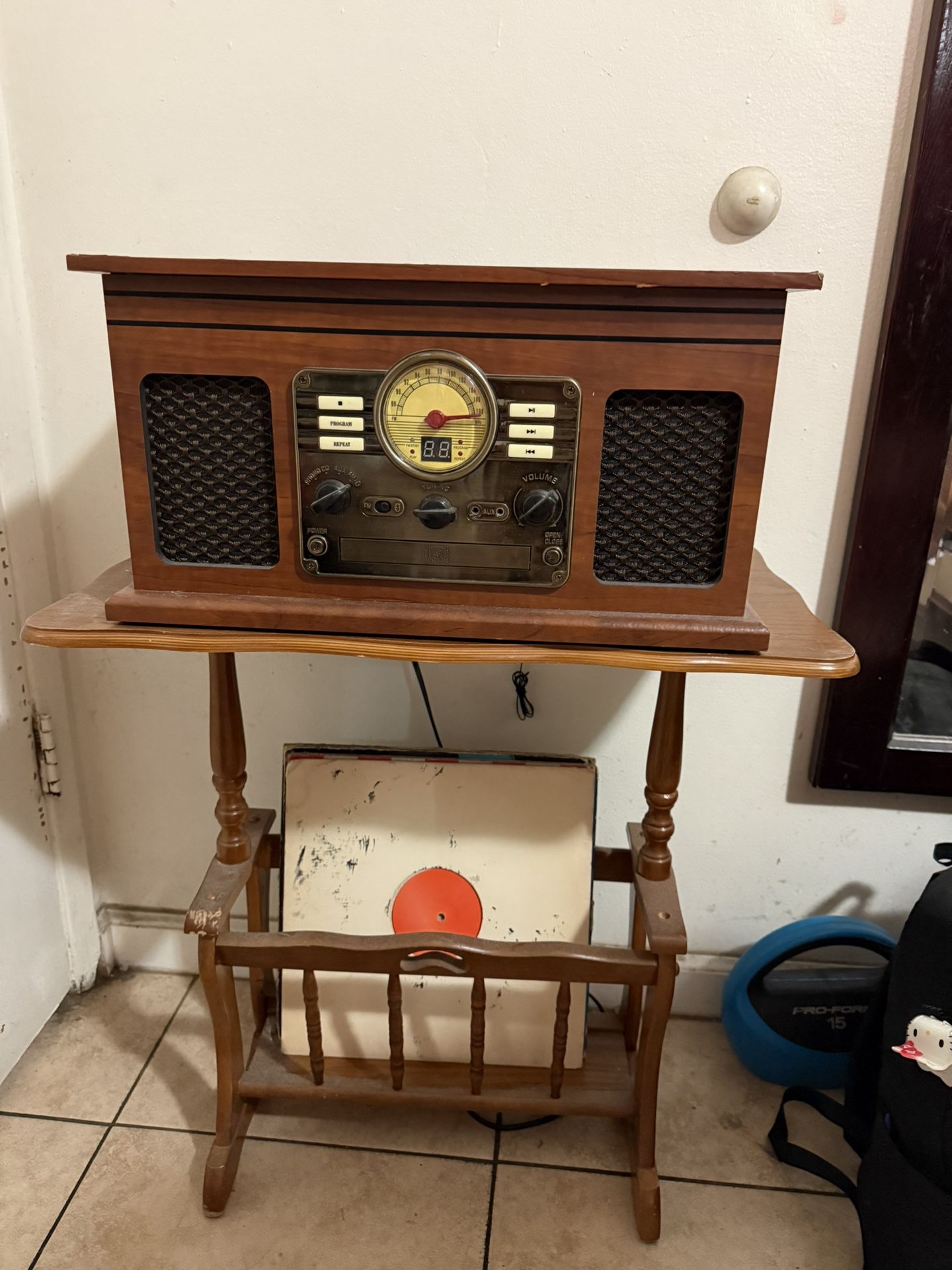 Vinyl Stand $20