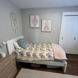 Twin bed frame