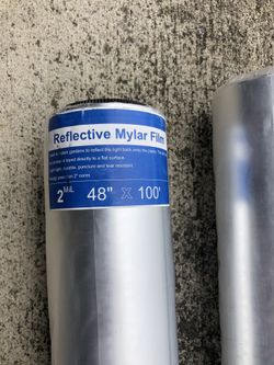 Reflective Mylar Film Brand New Rolls 