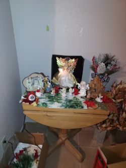 BRAND NEW FIBER OPTIC ANGEL AND NATIVITY SETS 