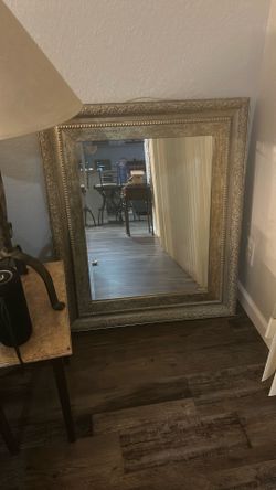 Gold Framed Mirror