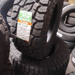 New Set Of Tires 33 125o 17 Lt 