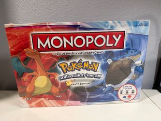 Monopoly Board Game Pokemon Kanto Edition NEW