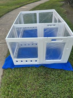 ClimbHope Acrylic Pet Playpen