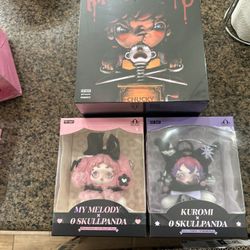 POPMAR. CHUCKY x  MY MELODY x KUROMI