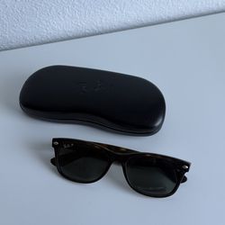 Ray-Ban New Wayfarer Polarized Tortoise Sunglasses