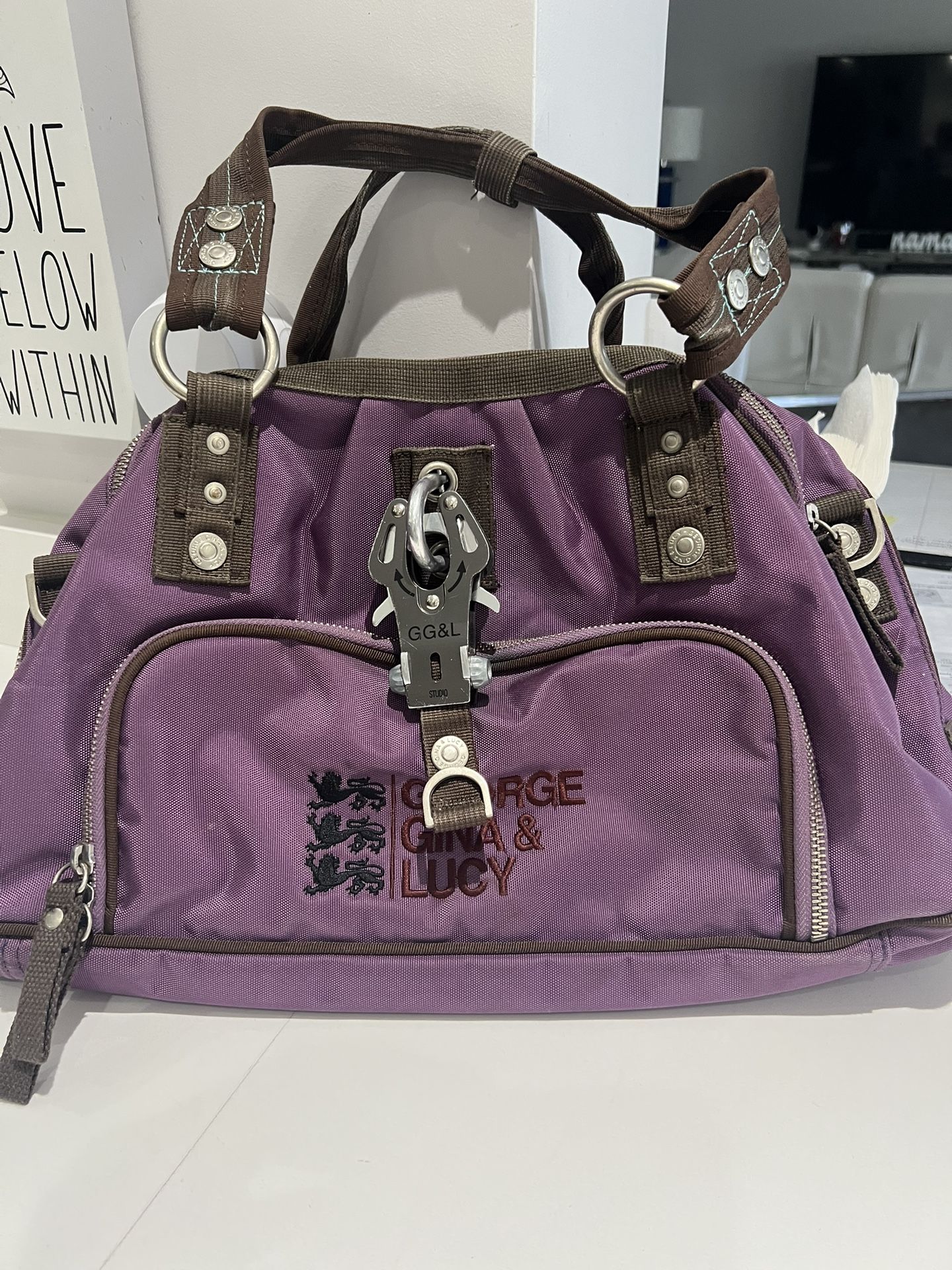 THE COLOR PURPLE!!!!! Rate PURPLE GGL HANDBAG