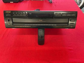 TEAC Multi Compact Disc Player PD-D2750 5-Disc Carousel Changer