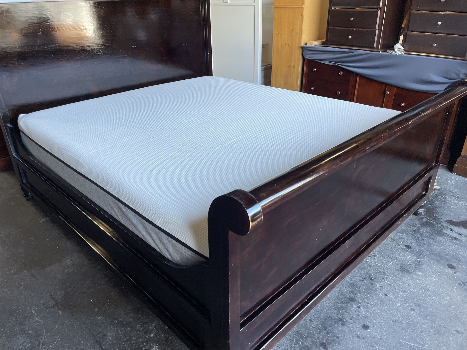 Cal King Bed Frame And Mattress $399