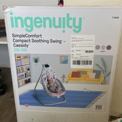 Ingenuity SimpleComfort Compact Soothing Swing