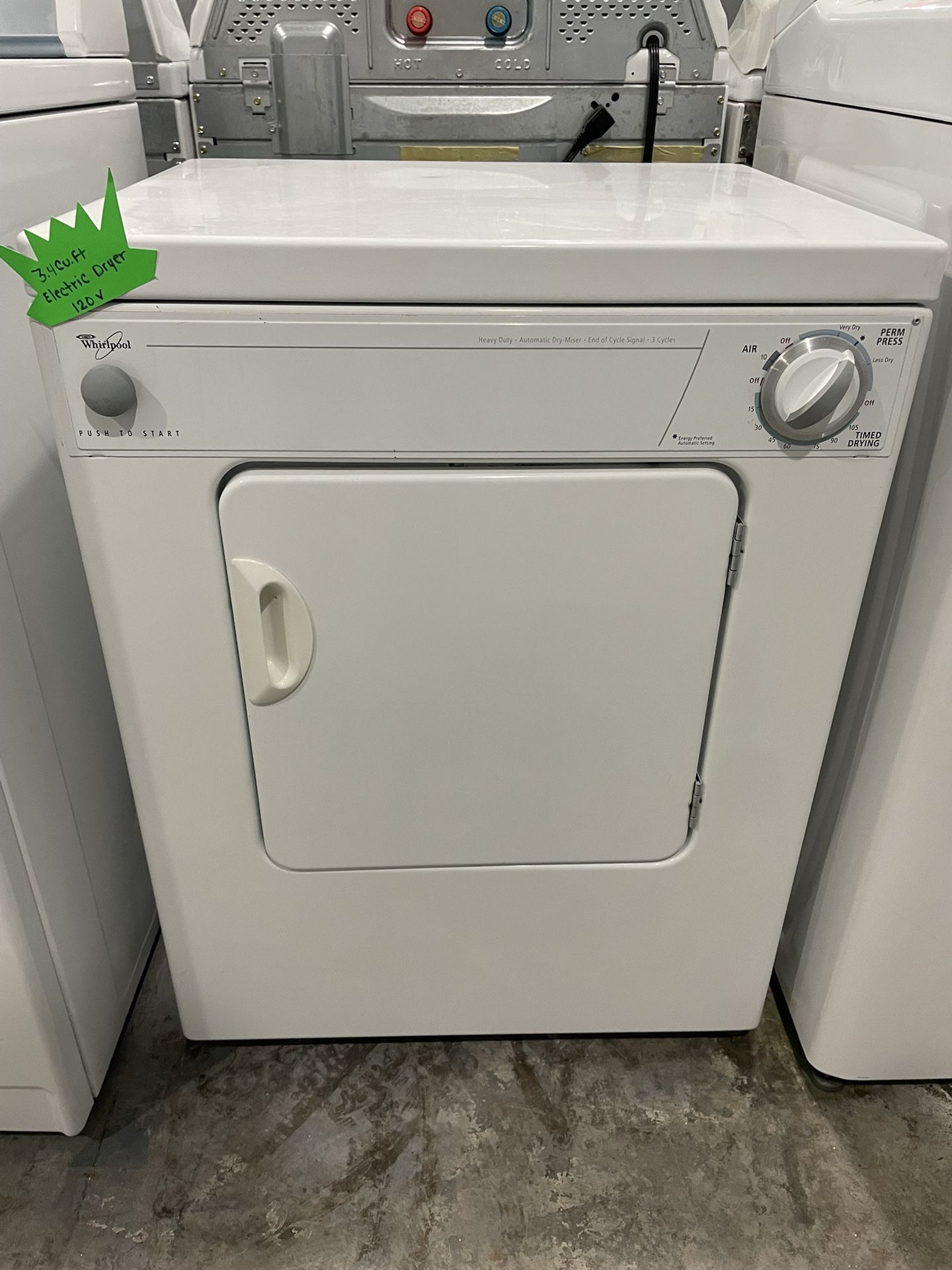 Whirlpool Electric Dryer 110V
